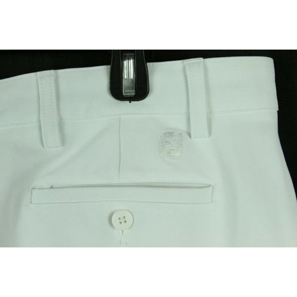 FootJoy Golf Shorts White Women's Size 38W Stretch - Picture 2 of 13